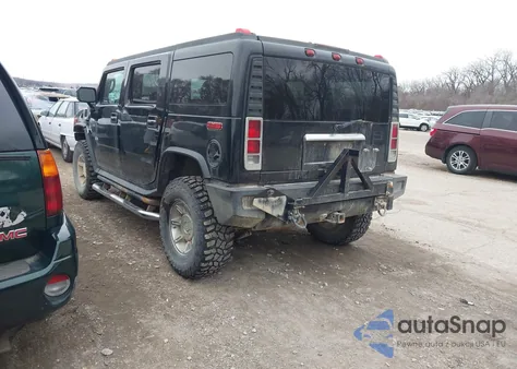 2005 Hummer H2 Suv z USA, uszkodzony, nr VIN 5GRGN23U25H105768